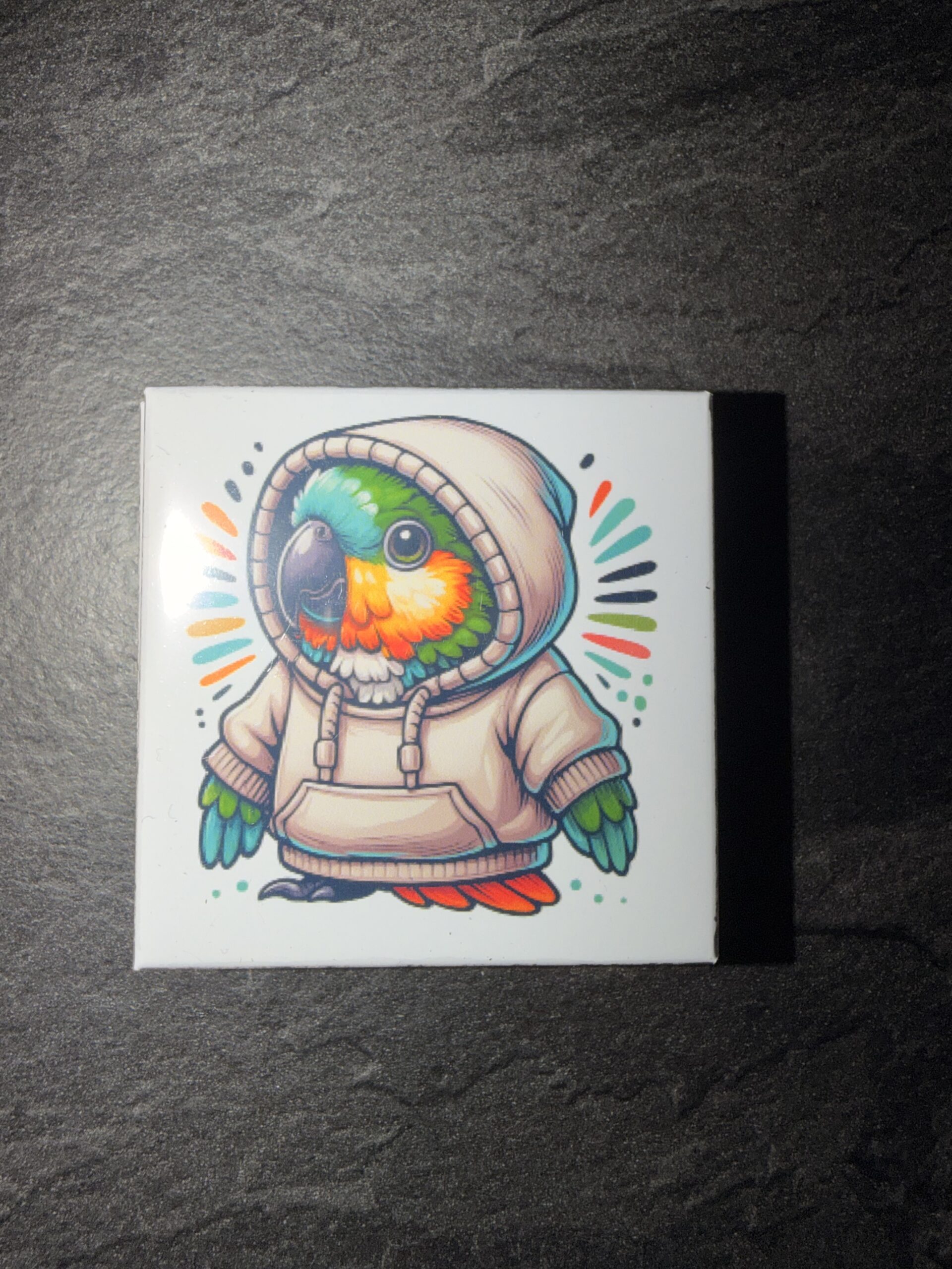 Koelkast magneet Hoodie Caique